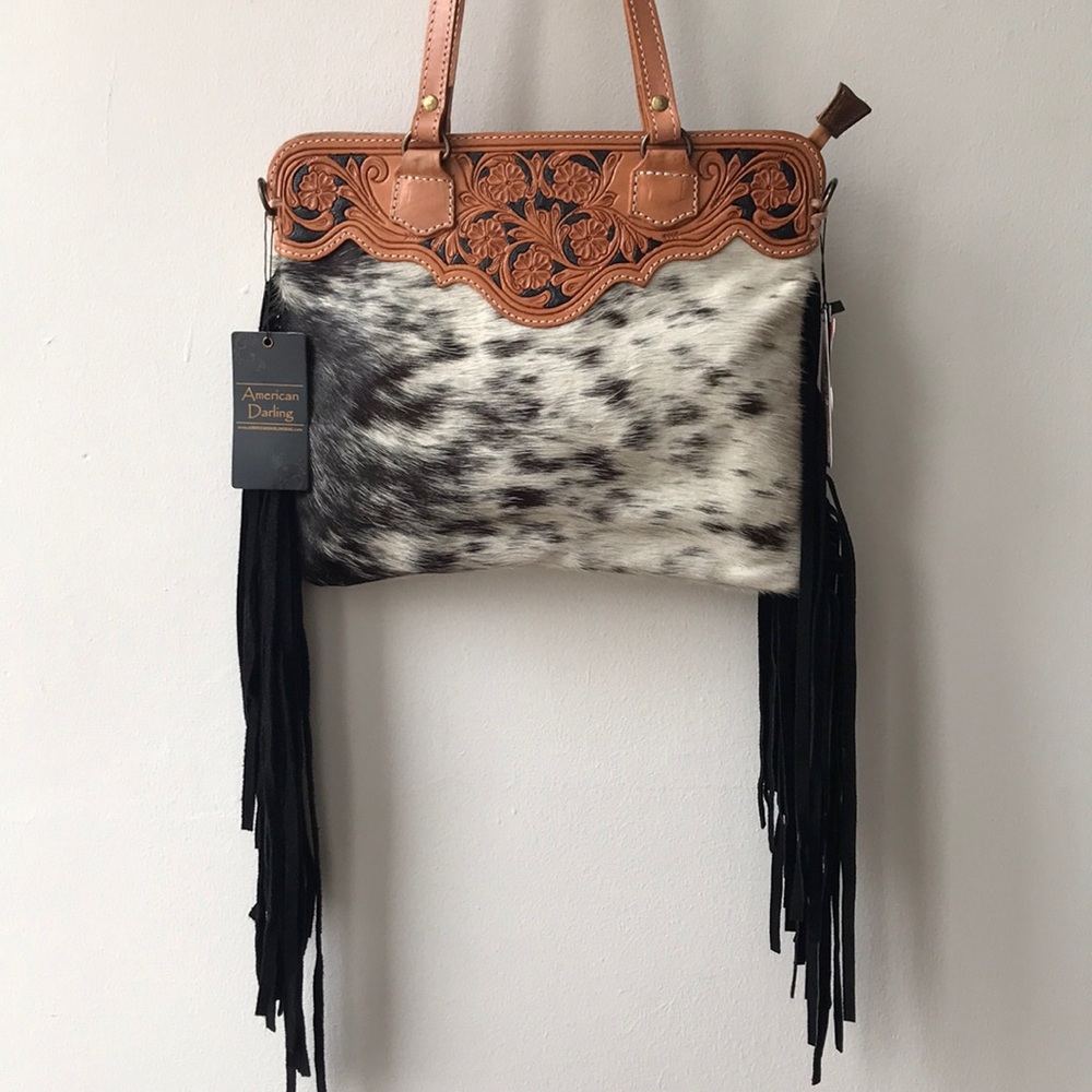 Cowhide Purse